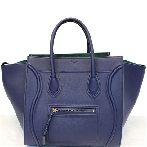 celine blue phantom bag|Celine phantom bag large.